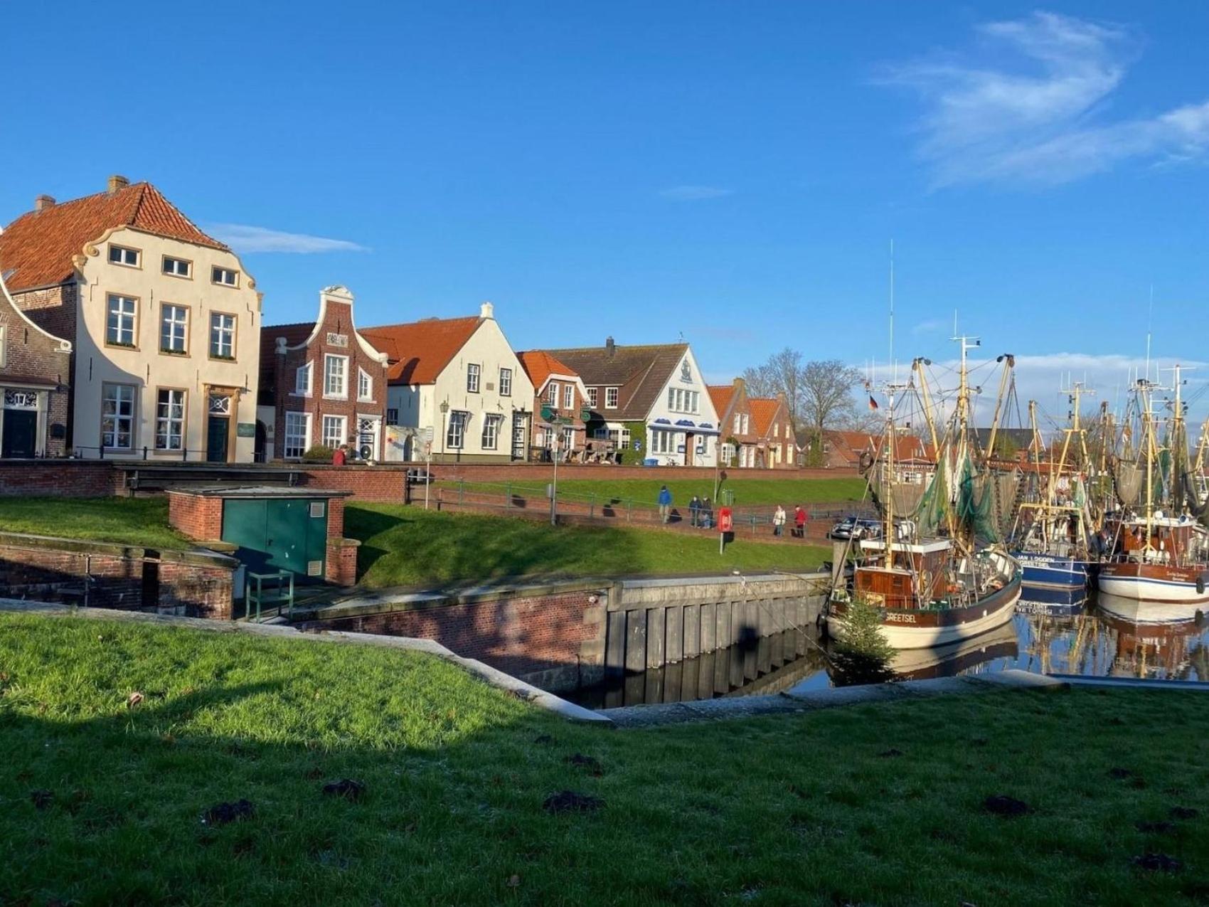 Ferienhaus Sandmann Greetsiel ครุมเฮิร์น ภายนอก รูปภาพ