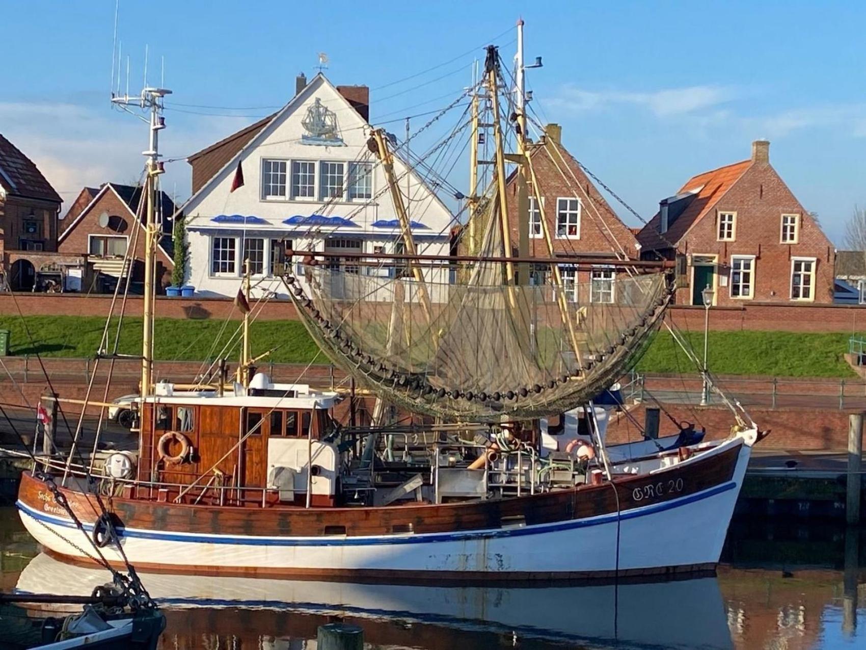 Ferienhaus Sandmann Greetsiel ครุมเฮิร์น ภายนอก รูปภาพ